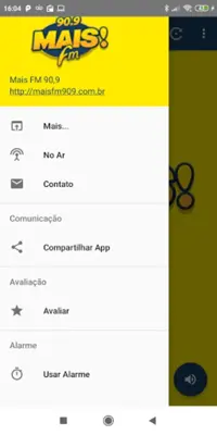 Mais! FM 90,9 Nova Serrana android App screenshot 0